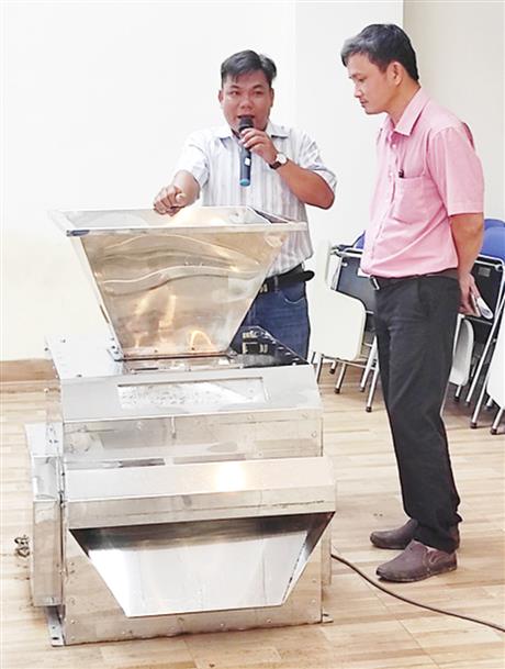 Techmart Công nghệ sau thu hoạch trực tuyến 2021: Máy tách đá cho nhiều loại nông sản